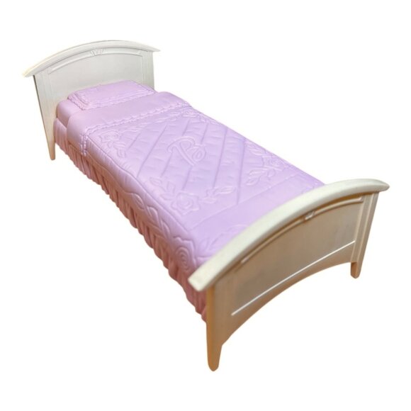 Barbie Pink Bed Mattel 2002 12" x 5.5" - Picture 5 of 5